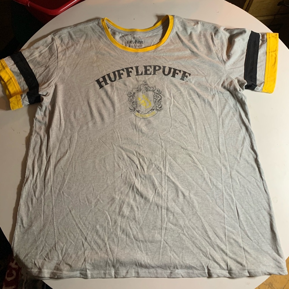 Harry Potter Hufflepuff Quidditch Hogwarts Tshirt Ravenclaw Slytherin Gryffindor